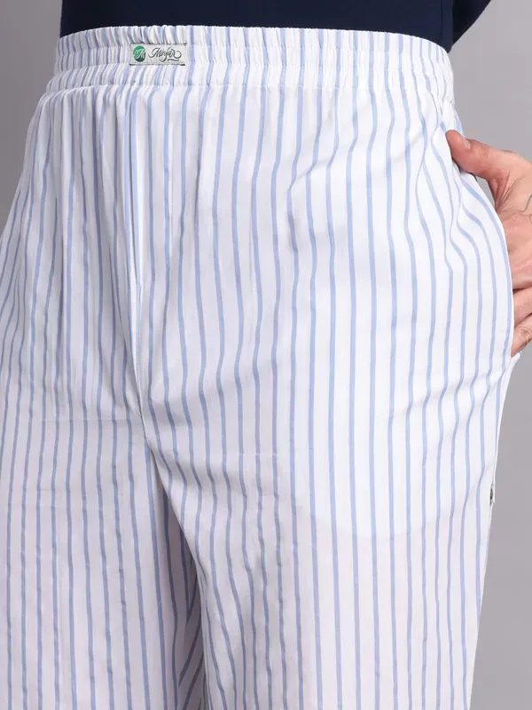 Minjar_Men_S_Pure_Cotton_Striped_Pajama_Regular_Fit_Elastic_Waist_White