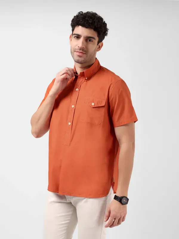 Minjar_Men_S_Solid_Cotton_Kurta_Shirt_Breathable_Fabric_Relaxed_Fit_M_More