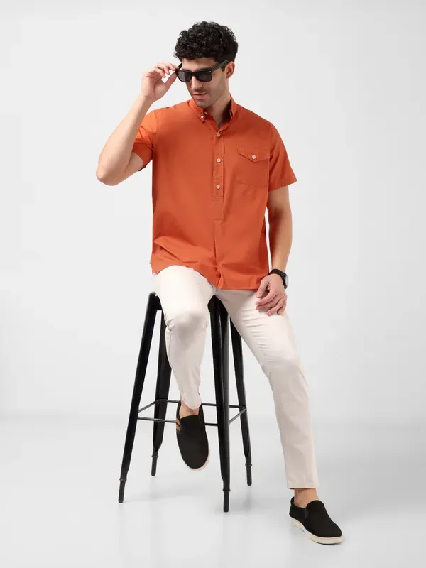 Minjar_Men_S_Solid_Cotton_Kurta_Shirt_Breathable_Fabric_Relaxed_Fit_M_More