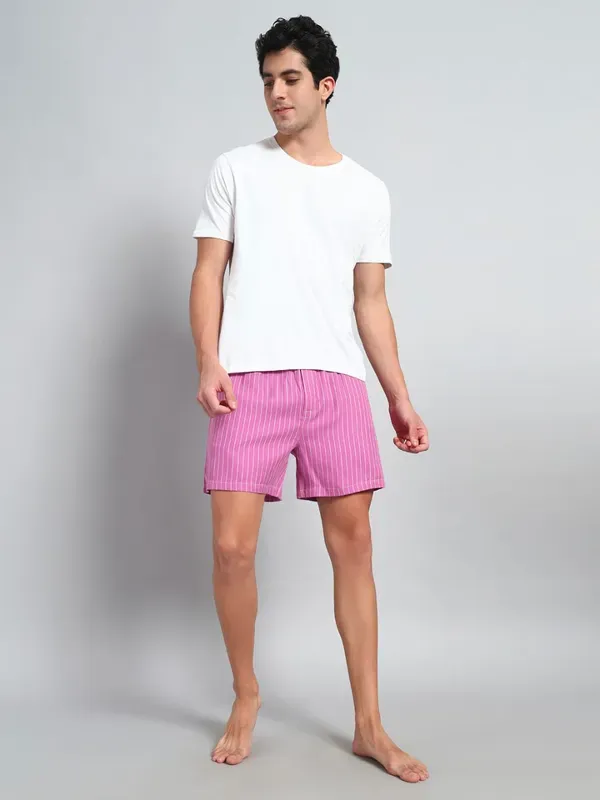 Wine_White_Stripe_Modern_Relaxed_Boxer_Shorts_For_Men