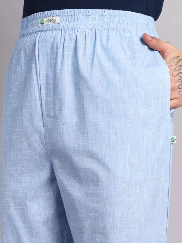 Men_S_Pure_Cotton_Pajama_Pants_Light_Blue_Elastic_Waist_Casual_Loungewea_More