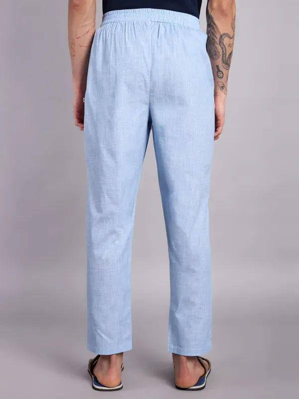 Men_S_Pure_Cotton_Pajama_Pants_Light_Blue_Elastic_Waist_Casual_Loungewea_More