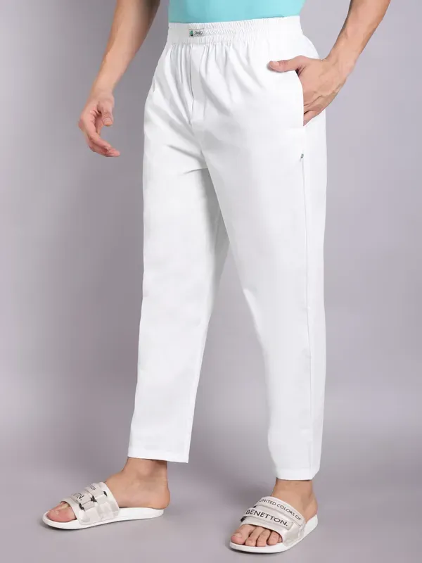 Pack_Of_2_Mens_Classic_Modern_White_Pure_Cotton_Pajama