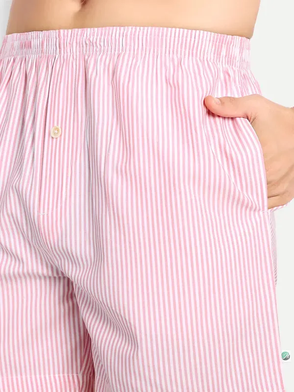 Pink_White_Oxford_Stripes_Pure_Cotton_Modern_Relaxed_Boxer_Shorts_For_Men