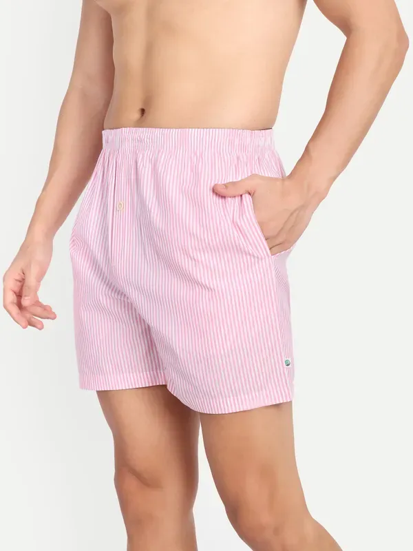 Pink_White_Oxford_Stripes_Pure_Cotton_Modern_Relaxed_Boxer_Shorts_For_Men