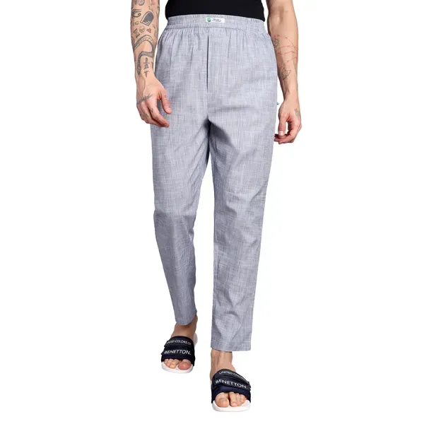 Men_S_Pure_Cotton_Pajama_Pants_Light_Grey_Textured_Weave_Elastic_Waistba_More