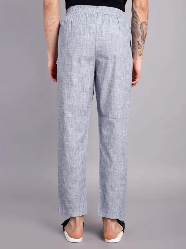Men_S_Pure_Cotton_Pajama_Pants_Light_Grey_Textured_Weave_Elastic_Waistba_More