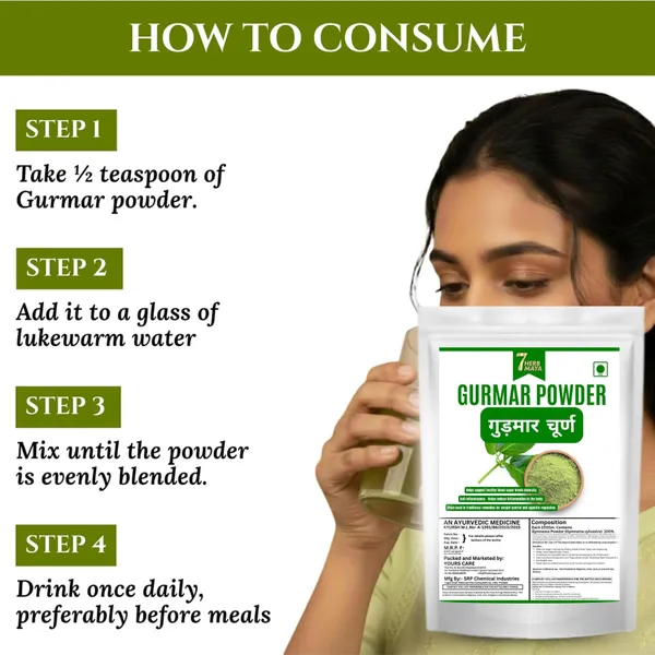 7Herbmaya_Gudmar_Powder_(Gymnema_sylvestre)_Gurmar_Powder_/_Madhunashini_|__Gymnema_Sylvestre_Sugar_Balance_&_Craving_Support