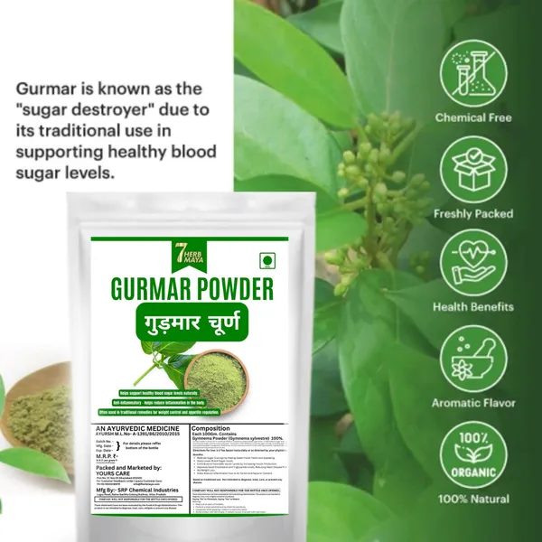 7Herbmaya_Gudmar_Powder_(Gymnema_sylvestre)_Gurmar_Powder_/_Madhunashini_|__Gymnema_Sylvestre_Sugar_Balance_&_Craving_Support