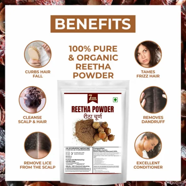 7Herbmaya_Natural_Hair_Care_&_Cleansing_Powder_Combo_|_4-in-1_Ayurvedic_Blend_of_Amla,_Reetha,_Shikakai,_Bhringraj_(100_G_Each)