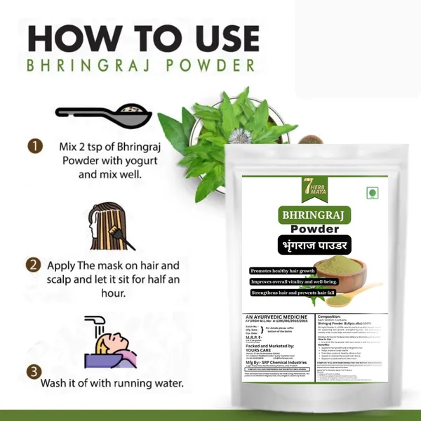 7Herbmaya_Natural_Hair_Care_&_Cleansing_Powder_Combo_|_4-in-1_Ayurvedic_Blend_of_Amla,_Reetha,_Shikakai,_Bhringraj_(100_G_Each)