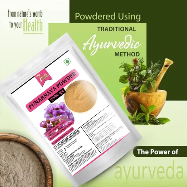 7Herbmaya_Punarnava_Powder_Supports_Kidney_Rejuvenation,_Liver_And_Digestive_Strength