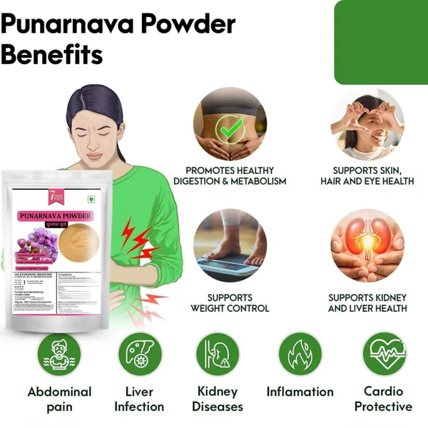 7Herbmaya_Punarnava_Powder_Supports_Kidney_Rejuvenation,_Liver_And_Digestive_Strength