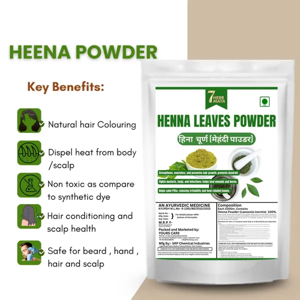 7Herbmaya_Pure_Heena_Powder_(Lawsonia_Inermis_Leaf)_|_Natural_Hair_Conditioner_&_Shiner_Helps_hair_growth_&_Hair_Color_|_Pure_&_Natural
