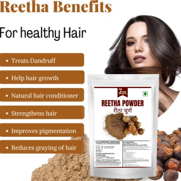 7Herbmaya_Pure_Reetha_Shell_Powder_for_Hair_&_Skin_Care_|_Seedless_Soapnut_Powders_Kunkudukayalu