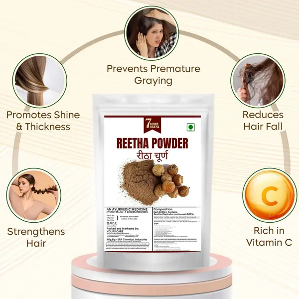 7Herbmaya_Pure_Reetha_Shell_Powder_for_Hair_&_Skin_Care_|_Seedless_Soapnut_Powders_Kunkudukayalu