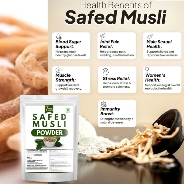 7Herbmaya_Safed_Musli_Powder_–_Natural_Ayurvedic_Helps_Supports_Vitality,_Energy_&_Stamina