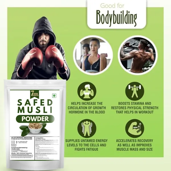 7Herbmaya_Safed_Musli_Powder_–_Natural_Ayurvedic_Helps_Supports_Vitality,_Energy_&_Stamina