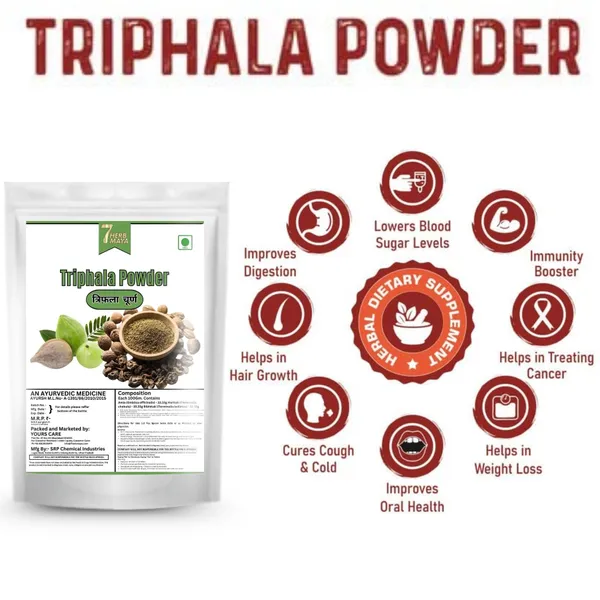 7Herbmaya_Triphala_Powder_/_Churna,_Help_Improves_Bowel_Movement_&_Indigestion,_Constipation_and_Digestive_Disorders_|_Effective_in_Tridoshashamak