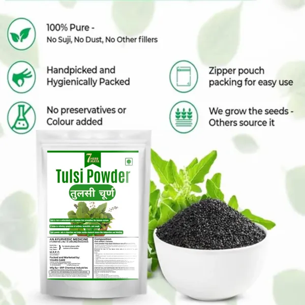 7Herbmaya__Pure_Tulsi_Powder_for_Hair_&_Skin_|_Organic_Holy_Basil_|_Tea_|_Drink_|_Eating_|_Skin_|_Face_Pack_|_Hair_Care