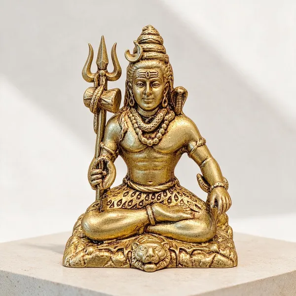 Gold_Brass_Shiva_Family_Idol_Pooja_And_Religious_Worship