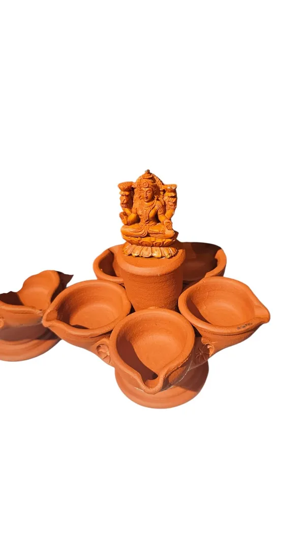 Brown_Terracotta_Lakshmi_Diya_Set_Home_Decor_And_Gifting