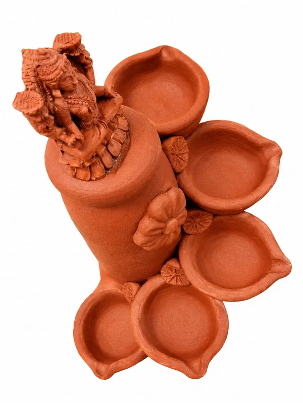 Terracotta_5_Diya_Deepa_
