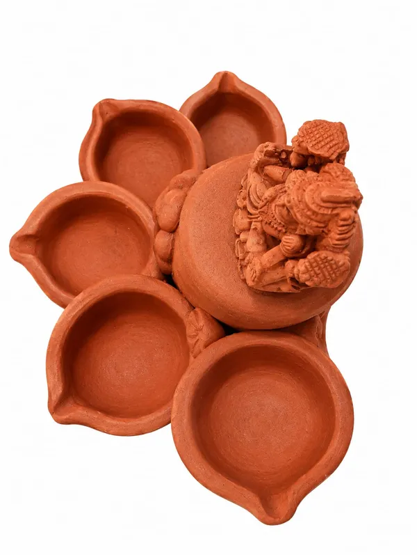 Terracotta_5_Diya_Deepa_