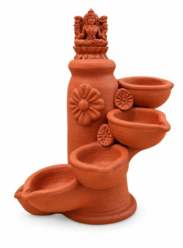 Terracotta_5_Diya_Deepa_