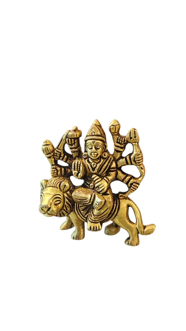 Gold_Brass_Durga_Idol_Pooja_And_Religious_Worship