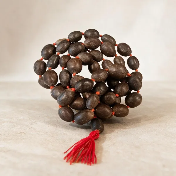 Brown_Kamalgatta_Mala_54_Beads_Rudraksha_Religious_Worship_And_Meditation