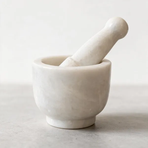 White_Marble_Mortar_And_Pestle_Set_Pooja_And_Festive_Decoration