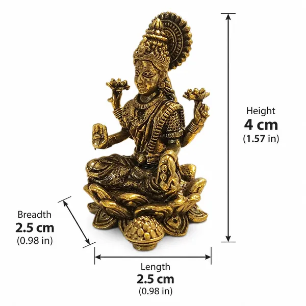 Lakshmi_Idol_Brass_Antique_gold_