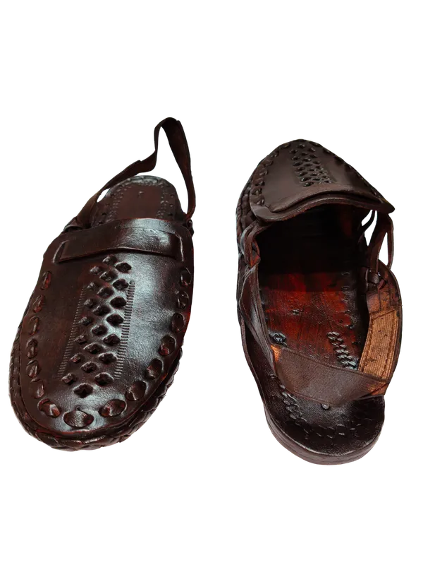 Brown_Sakla_Punching_Leather_Casual_Sandals_For_Men