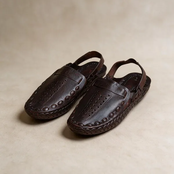 Brown_Leather_Sakla_Teer_Sandals_For_Men