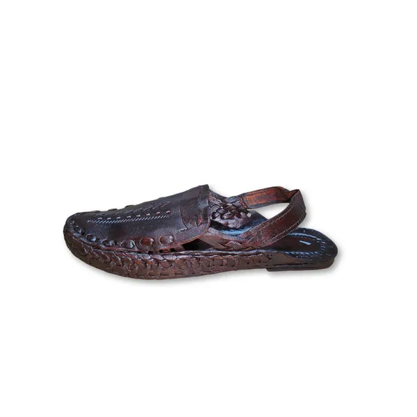 Brown_Leather_Sakla_Teer_Sandals_For_Men