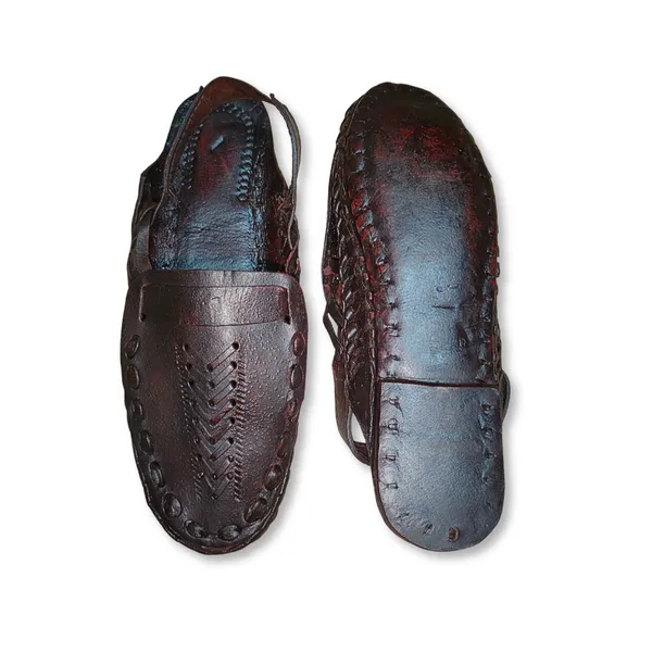 Brown_Leather_Sakla_Teer_Sandals_For_Men