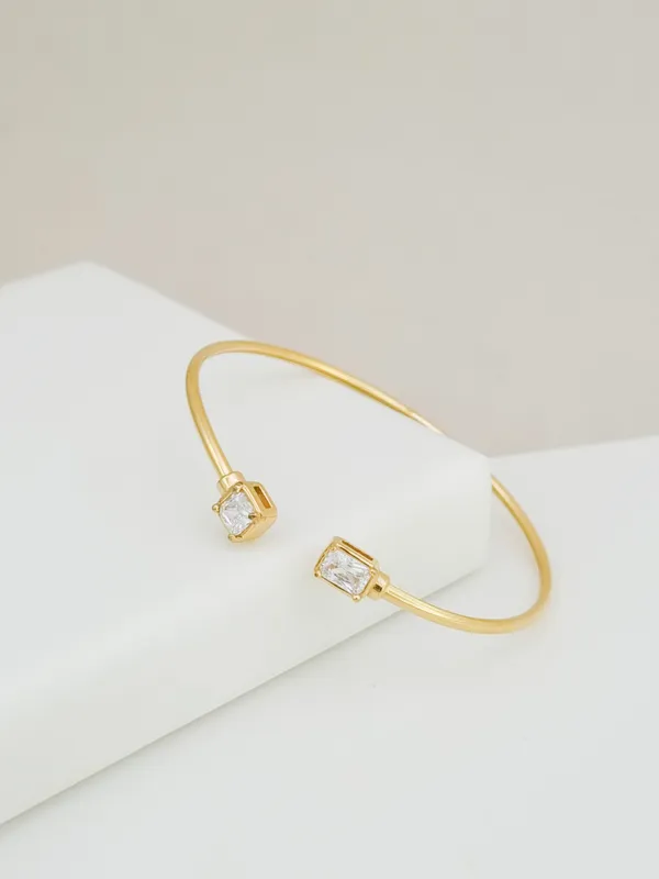 Baguette_CZ_Twin_Open_Cuff_Bracelet