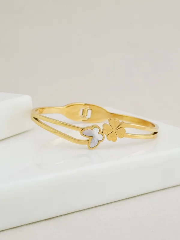 Butterfly_Clover_Duo_Spring_Cuff_Bracelet