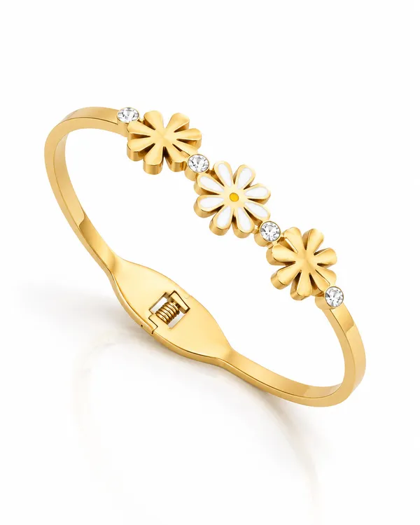 Daisy_CZ_Trio_Spring_Cuff_Bracelet