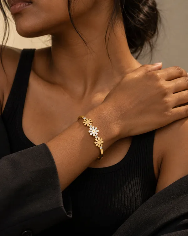 Daisy_CZ_Trio_Spring_Cuff_Bracelet