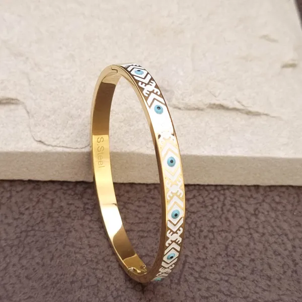 Gold_Stainless_Steel_Evil_Eye_Tribal_Enamel_Cuff_Bracelet_For_Women