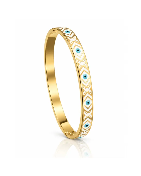 Gold_Stainless_Steel_Evil_Eye_Tribal_Enamel_Cuff_Bracelet_For_Women