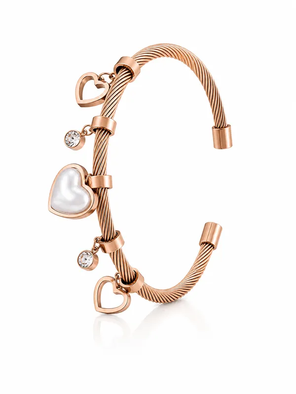 Heart_&_Pearl_Twisted_Cable_Cuff