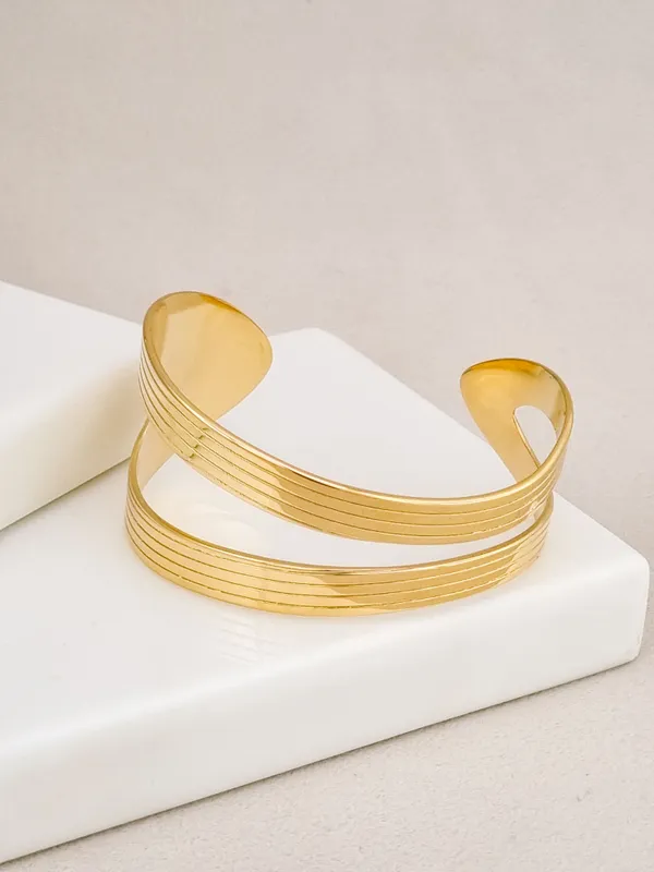 Ridged_Column_Open_Cuff_Bracelet