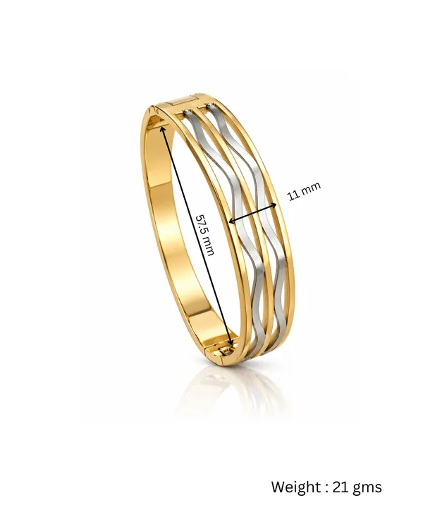 Ripple_Wave_Two-Tone_Cuff_Bracelet