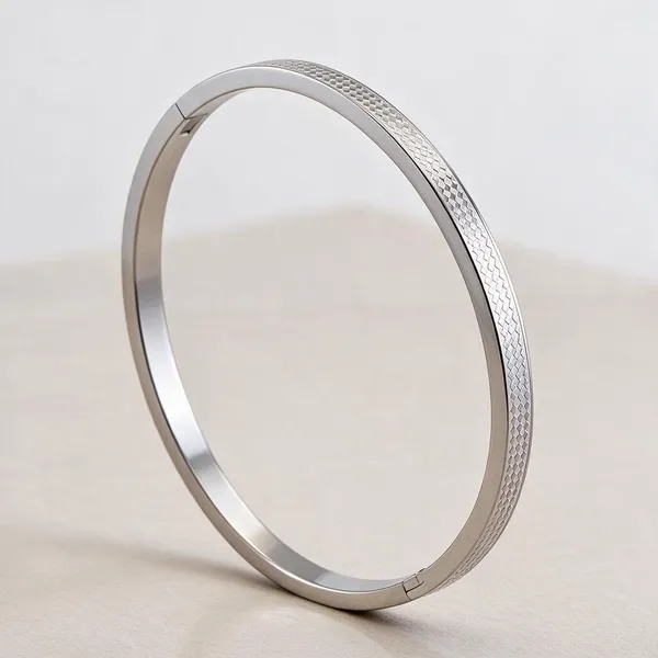 Silver_Stainless_Steel_Zenith_Bangle_For_Women