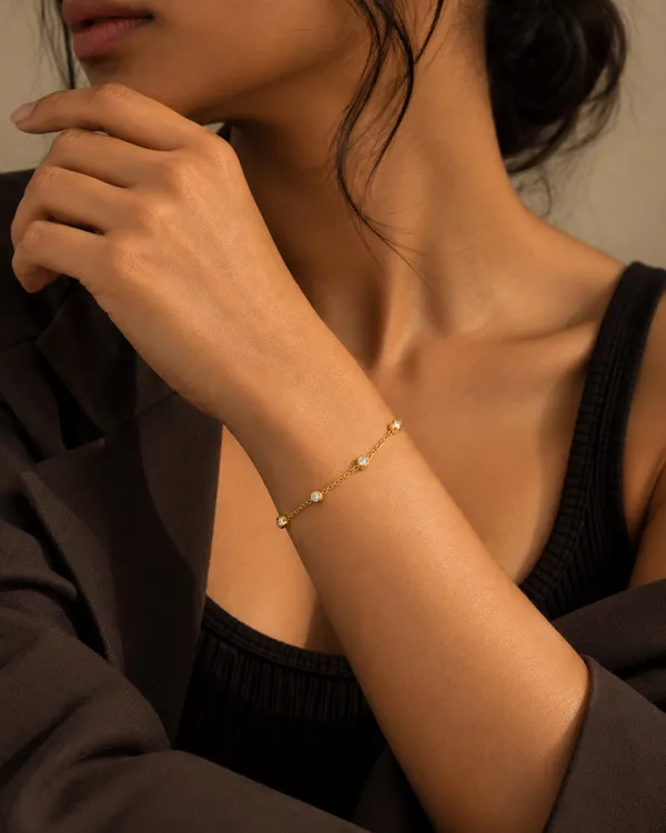 Bezel_CZ_Station_Chain_Bracelet
