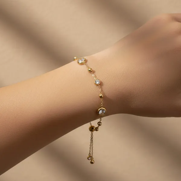 Gold_Stainless_Steel_Celestial_Orbit_Link_Bracelet_For_Women