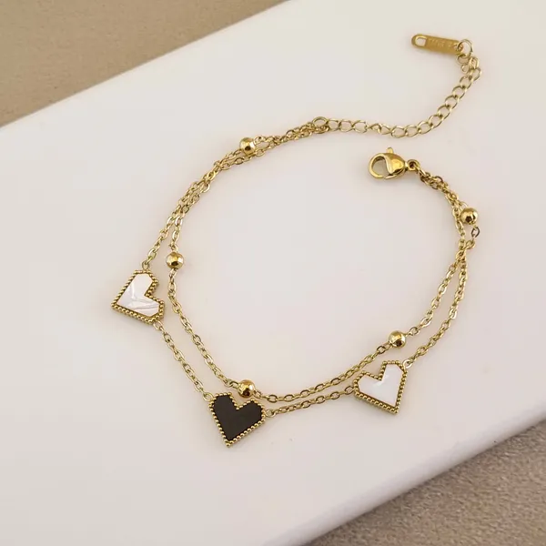 Double_Chain_Heart_Bracelet